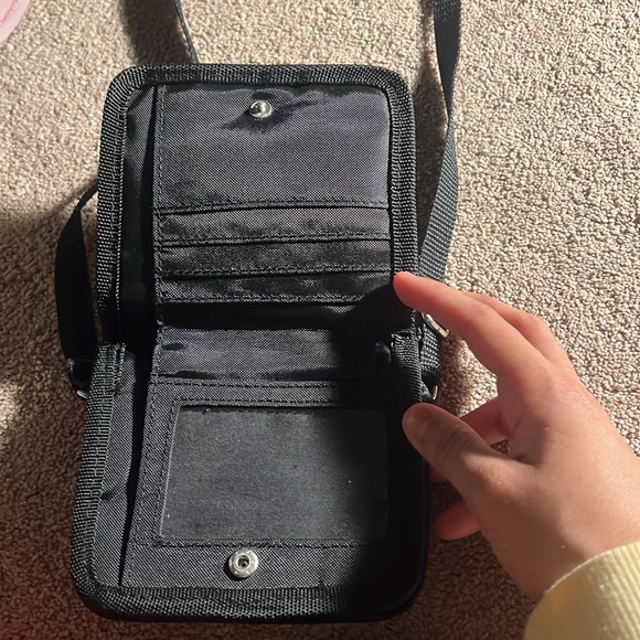 Disney Parks Small Wallet on a String Adjustable Crossbody Strap Mickey Mouse - Picture 2 of 2